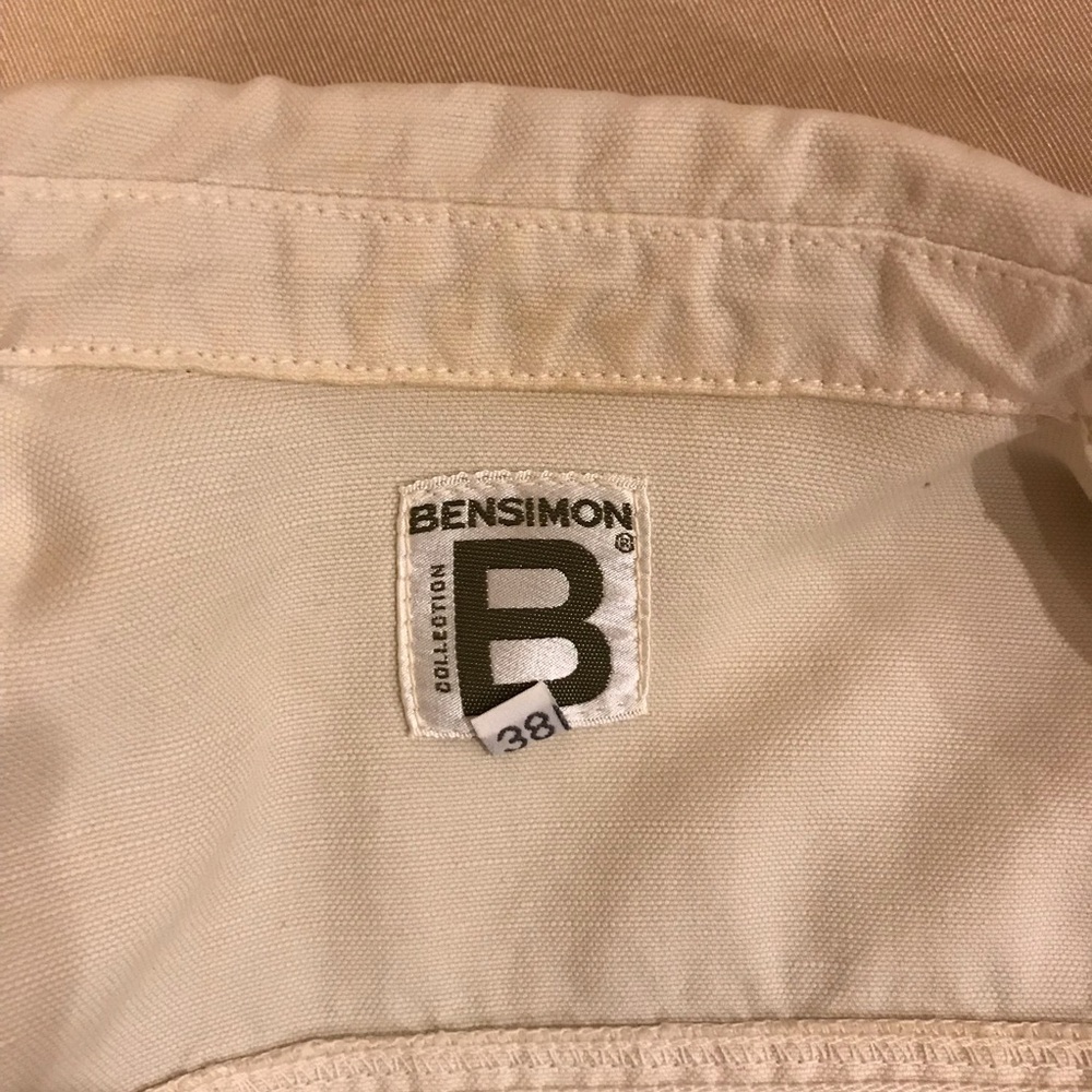 Vintage 1990’s Bensimon off white saharian jacket. Size 38. EUC - Picture 6 of 8